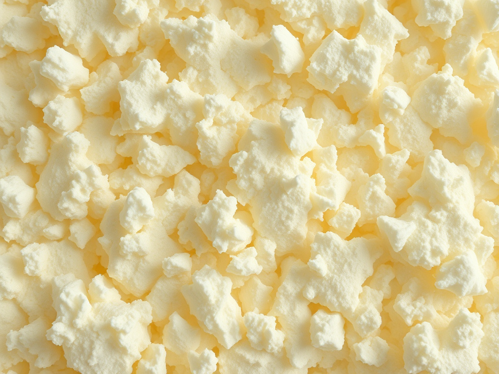 Close-up texture of cured spray foam insulation material